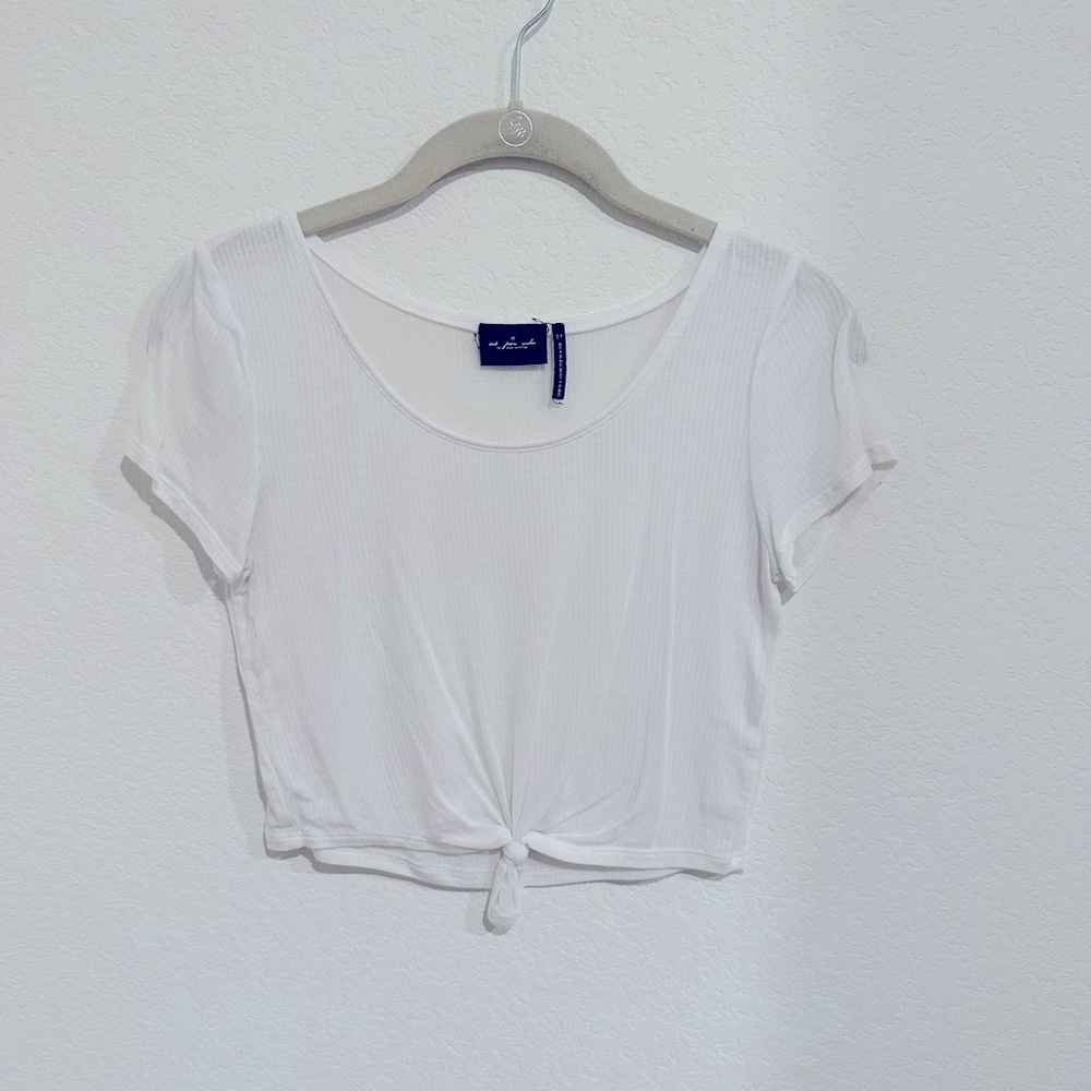 Urban Outfitters White Crop Top